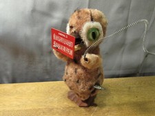 Vintage Wind-Up Tin Toy Japan Owl Bird Marx Antique Retro