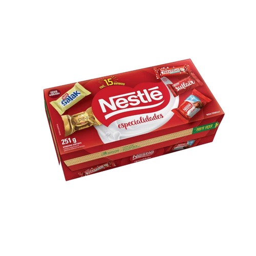 Lot of 5 Box Nestle Specialties Bombom Chocolate Candy Sweet Brazilian Food 251g - Picture 2 of 5