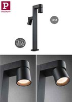 Paulmann Led Pollerleuchte Kimu IP44 822Mm 3000K 2X8W 2X750Lm Schwenkbar 230V