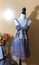 Nine West Dress Size 4 Floral Sundress Multicolor