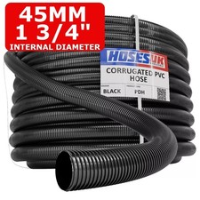 45mm 1 3/4" Flexible Pond Hose Pipe Fish Tank Pump Filter Water Feature HosesUK