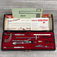 Vintage ULANO Maxi Tool Model 3600 Drafting and Stencil Cutting Set Complete