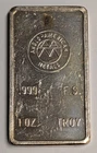 1 oz .999 Silver Vintage Bar ~ Anglo-American Metals / AAM