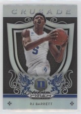 2019-20 Panini Prizm Draft Picks Crusade Silver Prizm RJ Barrett #72 03kc