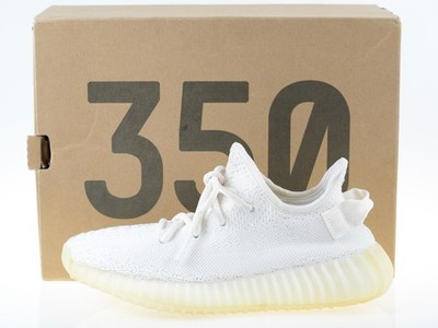 Adidas Yeezy Boost 350 V2 J White CP9366 Unisex Junior Sneaker Größe UK 4