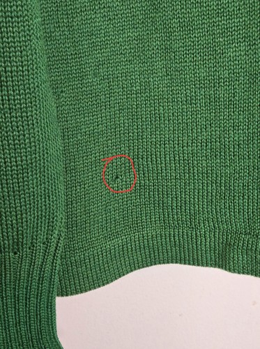 Vintage Bancroft Virgin Wool Cardigan Sweater Vogue Knit Grandpacore Grandpa - Picture 9 of 10