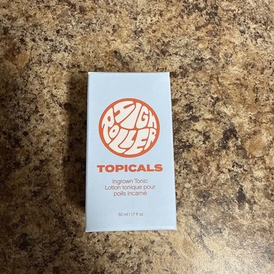 Topicals High Roller Ingrown Hair Tonic with AHA and BHA - 50 ml / 1.7 fl oz NIB