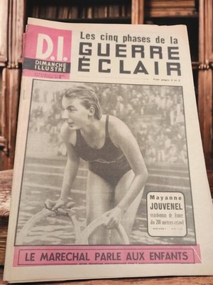 Retro Magazin Illustrierter Sonntag 1940 alte Zeitung Vintage Presse Sammlung