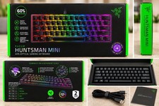 Razer Huntsman Mini 60% Optical Gaming Keyboard – Black – UK Layout