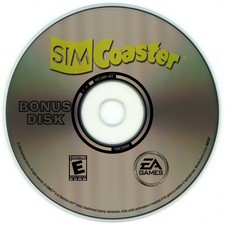 Sim Coaster - Bonus Disk Windows PC, 2001 TESTED NO TRACKING
