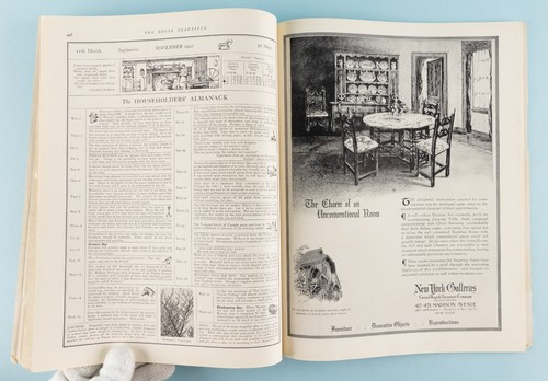 Vintage HOUSE BEAUTIFUL Magazine November 1922 Cover Artist Maurice Day - Picture 13 of 22