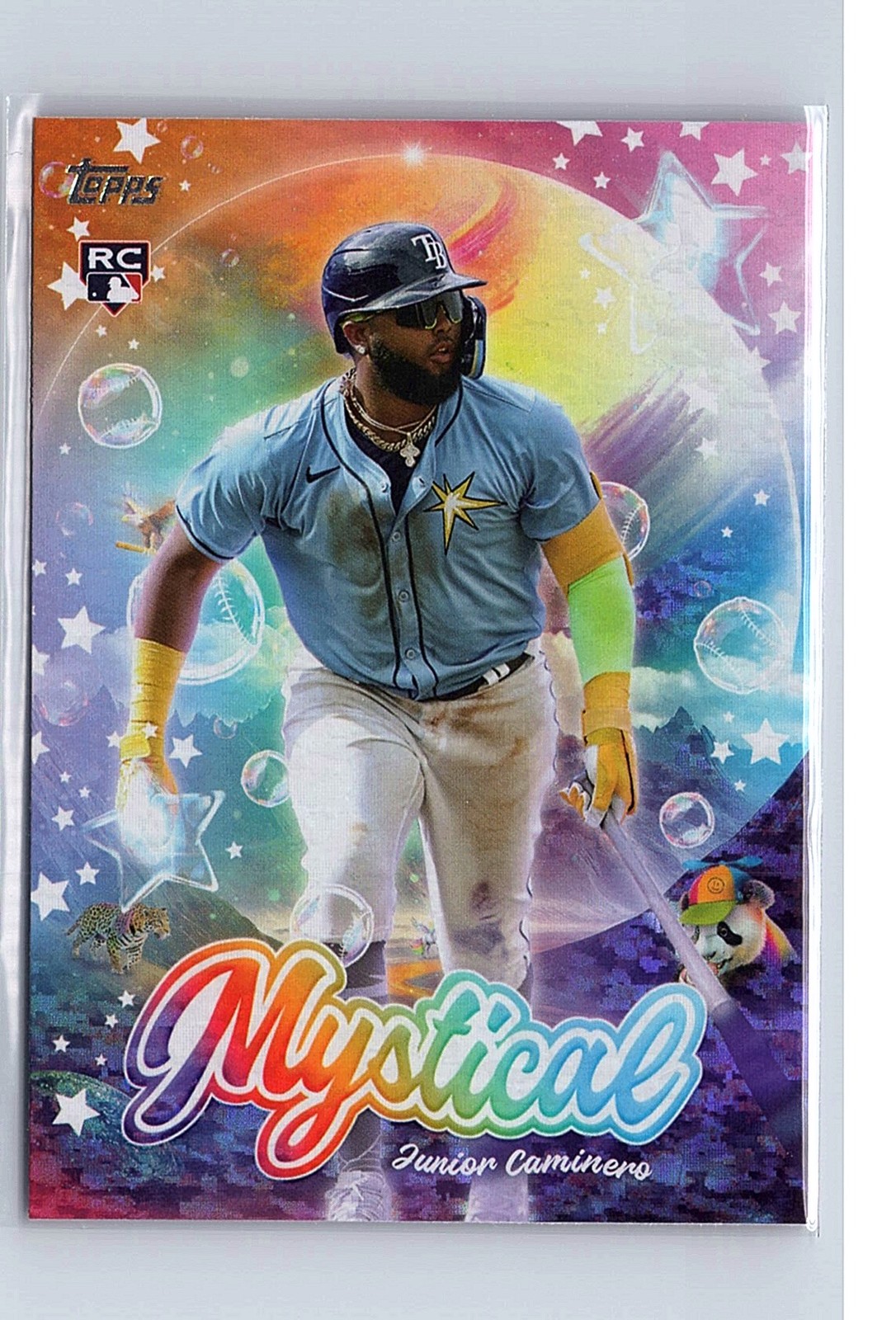 Junior Caminero 2024 Topps Update #MYS-12 Mystical Tampa Bay Rays