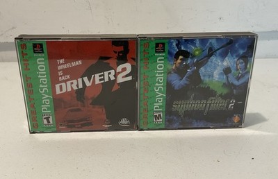 PS1 Driver 2 & Siphon Filter 2 Lot For Play Station 1 READ