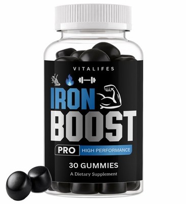 Iron Boost Pro High Performance Supplement for Man Double Power 30 Gummies