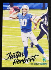 2020 Panini Chronicles Luminance Update Rookies Teal Justin Herbert #203
