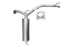 Endschalldämpfer Endtopf Auspuff für Honda Civic IX 1.8 VTEC 2012-2016 104kW