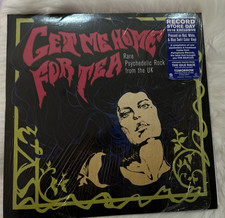Get Me Home for Tea UK Psych Rock  Blue Marble Vinyl LP 2016 Parlophone RSD