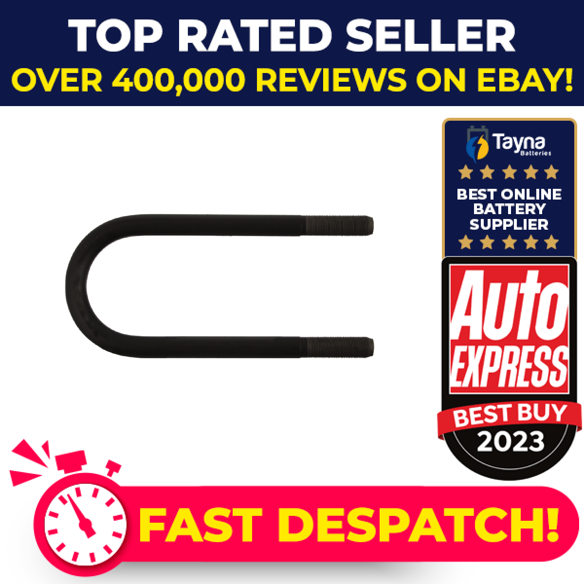 Leaf Spring U Bolt / Clamp 39378 Febi Suspension 5010600294 Quality Guaranteed