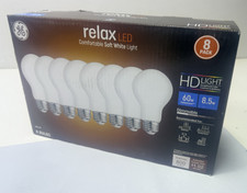 60 Watt Replacement, A19, Soft White 2700K , LED General Purpose Bulbs 8 Pack
