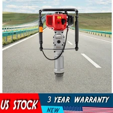 2.3HP Heavy Duty Gas Powered 52CC Fence Pile Driver T-Post Push Gasoline Engine