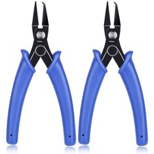 Split Ring Pliers for Jewelry Making, Evatage 2Pcs Jump Opening Blue