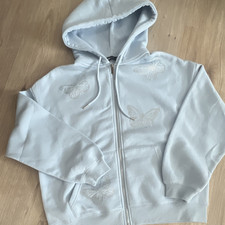 FB Sister Damen Kapuzenpullover XXS Grau Zip ...