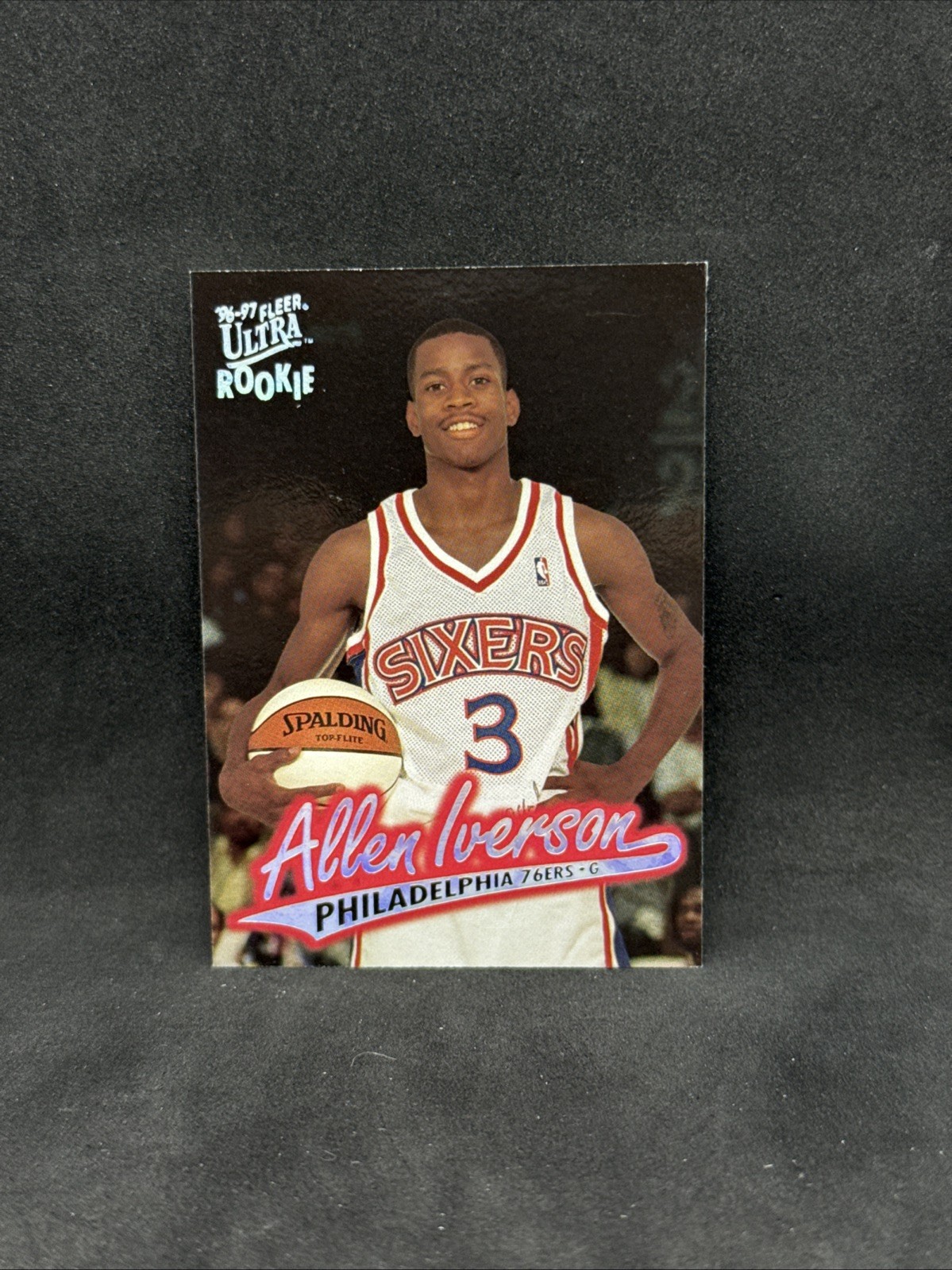 1996-97 Fleer Ultra Allen Iverson #82 (RC) 2
