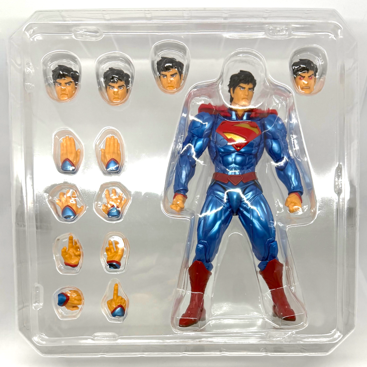 Amazing Yamaguchi No.027 Superman Figure DC Revoltech Kaiyodo