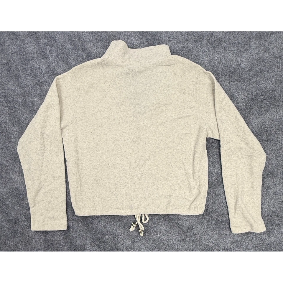 Sudadera Pullover One Step Up De Colección Mujer Polar Cuarto Cremallera Tostado Claro Talla L Foto 3 de 4