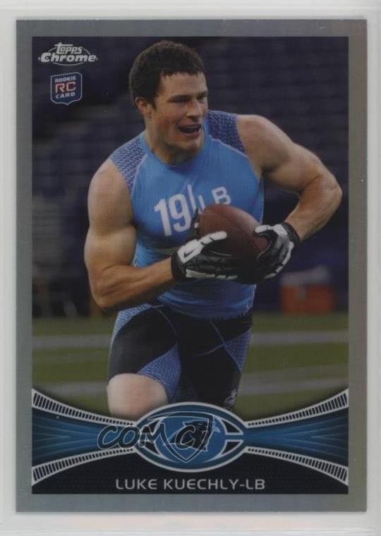 2012 Topps Chrome Refractor Luke Kuechly #45 Rookie RC 0j3l