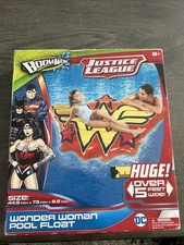 BoomWow Justice League Wonder Woman Super Sized Pool Float Over 5 Feet NEW