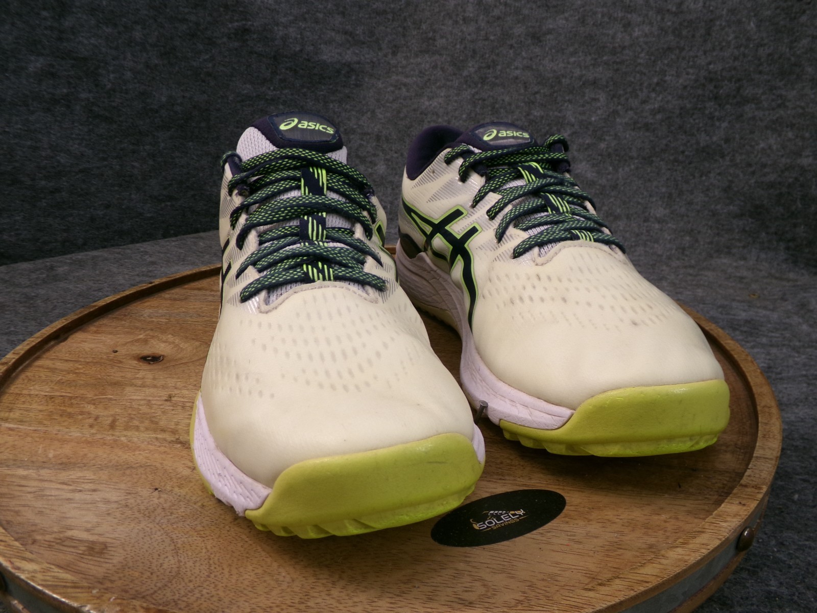 Asics Gel Kayano Ace 1111A209-100 White/Midnight Mens 10.5 Spikeless Golf Shoes thumbnail 2