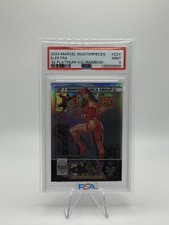 2024 Marvel Masterpieces '92 Platinum Elektra Variant Covers Rainbow PSA 9 #22-V