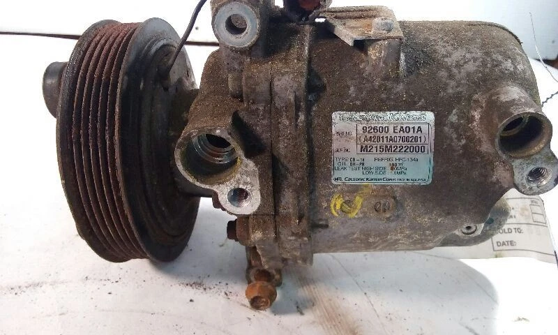 Compresor de aire acondicionado Nissan Frontier 10-19 4 cilindros Foto 2 de 4