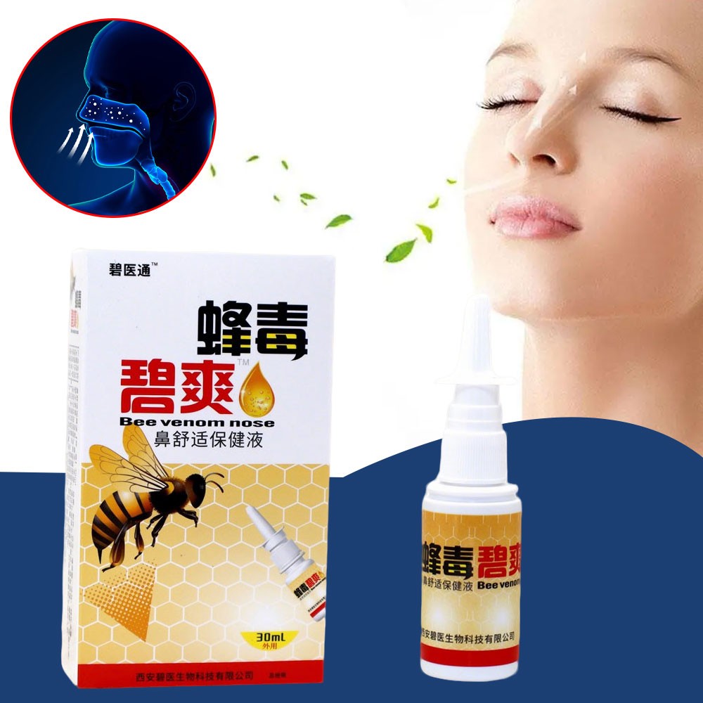Nose Spray Propolis Herbal Nasal Chronic Rhinitis Spray Herbs Nose Drops