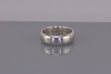 Sterling Silver 7mm Polished Classic Solid Band Ring 7g 925 Sz: 9