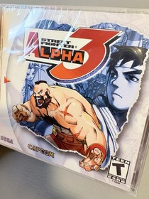Street Fighter Alpha 3 - Sega Dreamcast - Brand New Sealed - Rare