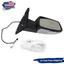 Passenger Side Mirror For 2013-2017 2018 Ram 1500 Power Fold Heated Led Signal