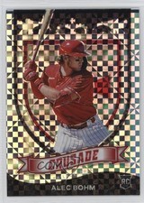 2021 Panini Chronicles Crusade Building Blocks Prizm Alec Bohm #23 12g7