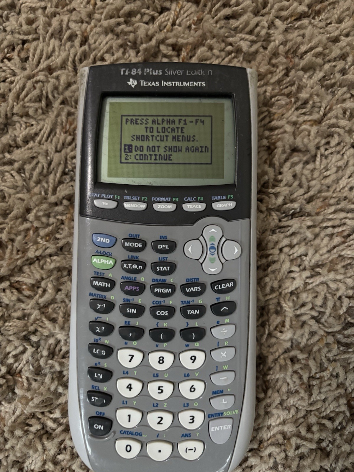 Texas Instruments TI-84 Plus Silver Edition Graphing Calculator
