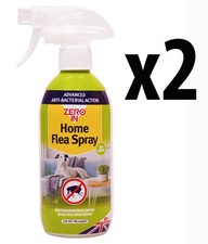 Flea Killer Spray Zero in Home Carpet Furniture Long Lasting Protection 500ml