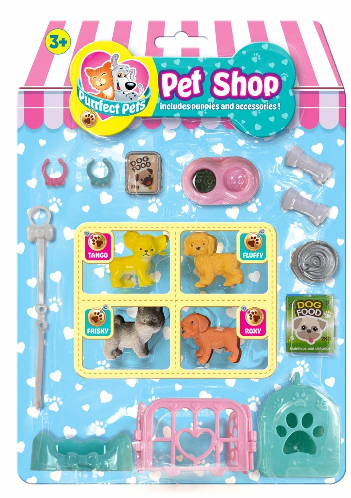 Purrfect Pets Pet Shop Puppy Dogs Figure Playset & Accessories Assortment