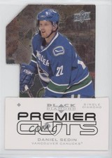 2008-09 Upper Deck Black Diamond Premier Die-Cuts Daniel Sedin #PDC18 HOF az1