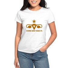 CafePress Come And Take It Uterus T Shirt Women's T-Shirt 872685030