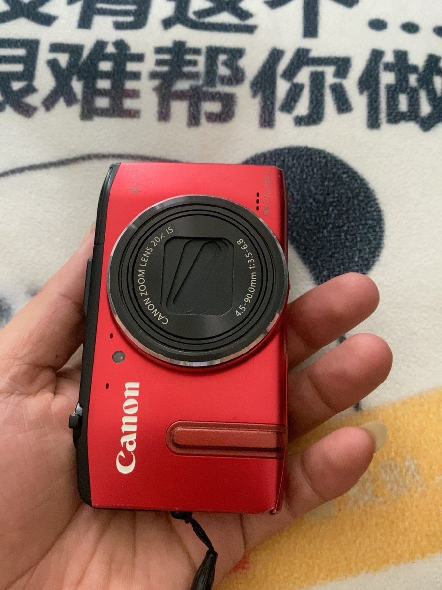 Canon Powershot SX280 HS WiFi Compact Digital Camera Red English