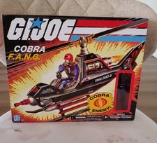 GI Joe Retro Collection Cobra F.A.N.G. Copter & Pilot Hasbro New Sealed