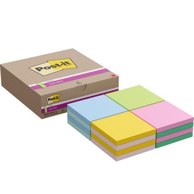 Post-it  Super Sticky Z-Notes mit Z-Faltung, 16 Blöcke