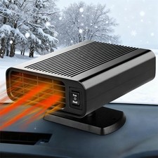 Car Heater 12V 200W Portable 2-In-1 Heating/Cooling/Purifier Fan Plug for Cars