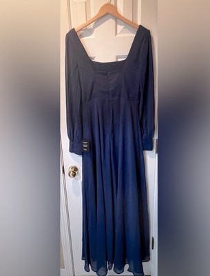 blue nature beauty long sleeve maxi dress Stevie ButterSoft Knit Maxi Dress main image 0