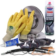 BREMSSCHEIBEN + BREMSBELÄGE ZUBEHÖR BREMSSCHLÄUCHE VORNE FÜR ALFA ROMEO 147